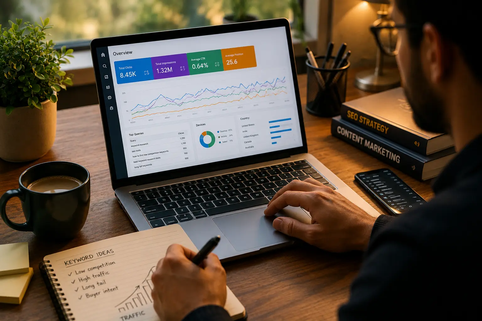 How To Find Low Competition Keywords With High Traffic In 2026